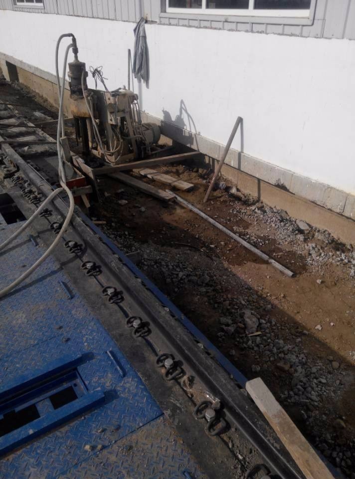 高昌注浆治理铁路高路基沉陷病害